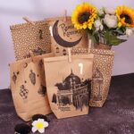 DIY ramadan zum Befüllen-Eid Mubarak tüten-30 Bedruckte Kraftpapiertüten-Geschenktüten zum Aufstellen und Dekorieren-ramadan dekoration set-wiederverwendbar – Bild 4