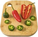 Oliver's Kitchen, Holzschneidebrett 3er Set, Schneidebretter in Verschiedenen Grössen, Edel, Robust, Hochwertig, Küchenbrett aus 100% Natürlichem Bambus, Einfach zu Reinigen, Schneidebrett Set – Bild 6