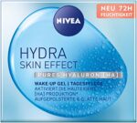 NIVEA Hydra Skin Effect Nachtcreme – Regenerierende Gel-Creme mit Hyaluron für 72h Feuchtigkeit (50 ml) – Bild 10