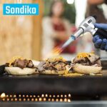Sondiko Küchenbrenner S901 – Flambierbrenner mit Sicherheitsschloss für Crème Brûlée (Butan nicht enthalten) – Bild 6