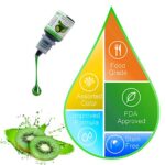 Lebensmittelfarbe - 15 Flüssige Lebensmittel Farben Set für Kuchen Backen, Kekse, Macaron - Hochkonzentrierte Food Coloring für Kuchendekoration, DIY Slime, Kunsthandwerk Einfärben - 6ml jeder – Bild 6