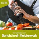 ZOLMER Gewürzmühlen Set – Edle Salz- & Pfeffermühle mit Keramikmahlwerk – Bild 2