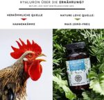 NATURE LOVE® Hyaluronsäure Kapseln mit Zink - Hochdosiert mit 500mg Hyaluron - Vegan - 90 Stück (3 Monate) - 500-700 kDa - Laborgeprüft, ohne Zusätze und in Deutschland produziert – Bild 6