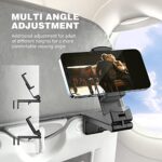Universal-Flugzeug-Handyhalterung Freisprecheinrichtung für den Schreibtisch mit multidirektionaler Dual-360-Grad-Drehung Taschengrösse Reisezubehör für Fliegen in den USA patentiert und geschützt. – Bild 3