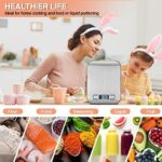 Letron, Küchenwaage Digital, 10KG Küchenwaage mit LCD Display und Tara Funktion, Küchenwaage zum Backen und Kochen, Messen von Zutaten, Schmuck so weiter, 1g – Bild 2