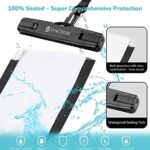 Syncwire wasserdichte Handyhülle Unterwasser Wasserfeste - 2 Stück 7 Zoll DOPPELT VERSIEGELT Wasserdicht Handy Hülle Handytasche für iPhone 13 Pro Max Mini 12 SE 11 XS XR X 8 7 6+ Samsung Huawei etc – Bild 3