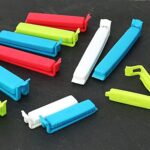 com-four® Verschlussclips aus Kunststoff, Verschlussklammern in verschiedenen Grössen und Farben, Gefrierbeutel Clips, Beutelclipse für Cornflakes, Nüsse, Kaffee – Bild 3