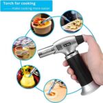 Sondiko Küchenbrenner S901 – Flambierbrenner mit Sicherheitsschloss für Crème Brûlée (Butan nicht enthalten) – Bild 3