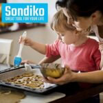 Sondiko Küchenbrenner S901 – Flambierbrenner mit Sicherheitsschloss für Crème Brûlée (Butan nicht enthalten) – Bild 5
