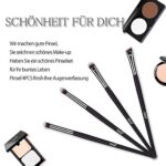 MSQ Augenpinsel Pinselset Makeup Lidschatten Pinselset Makeup Blender Pinsel Pinselset Augen Pinselsets Blending Brush Augenpinsel Set Make up Pinsel Set Lidschattenpinsel – Bild 8