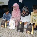HOWAF Eid Mubarak Papiertüten, 12 Stück Eid Geschenktüten mit Aufkleber Candy Tüten zum Verpacken von Geschenken, Giveaways, Kindergeburtstag, Hochzeit, Muslim Ramadan Party – Bild 7