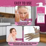 Medix 5.5 Retinol Creme mit Ferulic Acid Anti Sagging Treatment Gegen Crepey Falten und sonnengeschädigte Haut Anti-Aging Creme angereichert mit schwarzem Tee, Aloe Vera und Kamille – Bild 6