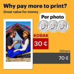 KODAK, Fotopapier,Patronen, All-in-One Papier- und Farbbandpatronen-Nachfüllung – Bild 4
