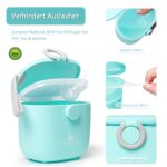Milchpulver Portionierer baby, Termichy Milchpulver Spender, 250g luftdichter tragbarer Milchpulver Behälter für Reisen, mit Schaber und Löffel – Bild 3