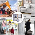 Bteng Packwürfel Set 9-teilige, Multifunktionale Koffer Organizer Set Wasserdichte Packing Cubes, Kofferorganizer, Kleidertaschen, Schuhbeutel, Kosmetiktasche, Ordnungssystem für Urlaub, Reisen – Bild 7