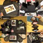 Komake Überraschung Box, Explosion Box, DIY Geschenk Scrapbook und Foto-Album für Weihnachten/Valentine/Jahrestag/Geburtstag/Hochzeit – Bild 5