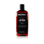 Brickell Men's Clarifying Gel Face Wash, Natürliche und organische Männer Gesichtsreinigung mit Aktivkohle, Männer Reinigungsgel mit Geranie, Kokosnuss und Aloe Vera, 237 ml, Parfümiert