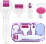 ZITFRI 6-in-1 Derma Roller – Microneedling für Körper & Gesicht, Anti-Falten, Akne & Narben