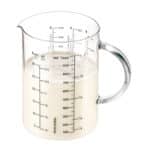Tescoma Glas Messbecher Delicia, 1 l, hitzebeständiges Borosilikatglas