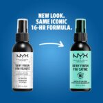 NYX Professional Makeup Setting Spray, Langanhaltende Formel, Fixierend, Leicht, Vegane Formel, Dewy Finish, 60 ml – Bild 5