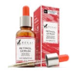 Eclat Skincare, Reines Retinol-Serum für Gesicht und Hals (2,5%) – Vitamin A Anti-Aging/Falten/Akne Retinol-Serum zur Hauterneuerung – Pro feuchtigkeitsspendendes und aufhellendes Retinoid auf Rezept