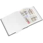Hama Fotoalbum Jumbo 30x30 cm (Fotobuch mit 100 weissen Seiten, Album für 400 Fotos zum Selbstgestalten und Einkleben) – Bild 3