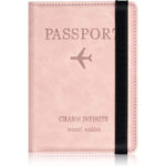 Impfpass Hülle Reisepasshülle, Urlaub Zubehör, Kunstleder Passhülle mit RFID-Blocker, Schutzhülle Tasche für Kreditkarten Damen Herren Reisepass, Ausweis und Reisedokumente,Travel Organizer