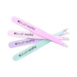 Brushworks Kombination Pinzette 4-Stück Set, Pastellkreide in Rosa und Violett – Bild 5