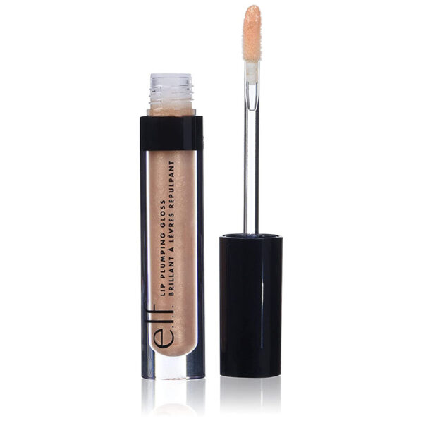 e.l.f. Lip Plumping Gloss, feuchtigkeitsspendend, pflegend, belebend, hochglänzend, polsternd, volumisiert, kühlt, beruhigt