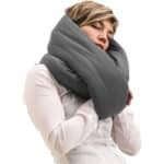 Huzi Design Infinity Pillow – Weiches Nackenkissen für Reise und Büro. – Bild 2
