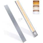 MERTTURM Schrankbeleuchtung LED mit Bewegungsmelder, Wiederaufladbar Dimmbare Sensor Licht, Super Hell Küchenleuchte für Kleiderschrank, Treppe, Wohnmobil