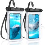 YOSH Wasserdichte Handyhüllen [2er-Set] – IPX8, 7 Zoll, für iPhone, Samsung, Xiaomi & Huawei