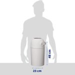 Chicco Windeleimer Odour Off; geruchsdichtes System, platzsparender Windeleimer mit Deckel, einfach zu benutzen und zu reinigen, funktioniert mit herkömmlichen Tüten – Bild 7