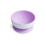 Munchkin Stay Put Schalen mit Saugfuss, 3er-Pack, Blau/Grün/Lila – Bild 4