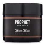 Prophet and Tools, 2 IN 1 Hochwertiges weisses Bartbalsam Ölwachs, 60 g Leichter Zitrusduft, Leave in Conditioner, macht weich, hält und Bartwachstum, Bio für Männer
