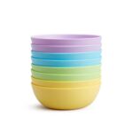 Munchkin Bunte Becher, 4er-Pack & Bunte Breischalen, 8er-Pack & Bunte Kindertellerchen, 8er-Pack, Mehrfarbig & Multi Geschirrset für Kleinkinder, mehrfarbig – Bild 2