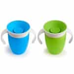 Munchkin Miracle 360ᵒ Trinklernbecher mit Griffen, auslaufsicher, ab 6 Monaten,  207 ml – Bild 2