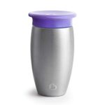 Munchkin Miracle 360° Edelstahl Trinkbecher, auslaufsicher, ab 12 Monaten, 296 ml – Bild 4