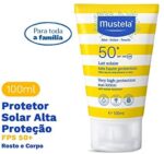 Mustel, Sonnencreme mit sehr hohem Schutzfaktor LSF 50+ , für Gesicht und Körper für Babys und Kinder, 100 ml – Bild 2