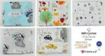 FENSILO, Mulltücher, Mullwindeln, 10er Pack 70x80 cm, Stoffwindeln, MADE IN EU, schadstoffgeprüft -Spucktücher Baby Junge, Baby Mullwindeln – Bild 6