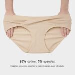 HBselect 6er Unterhosen für Schwangere Umstandsmode Hösschen Damen Unterwäsche aus Baumwolle Schwangerschaft Postpartum Slip – Bild 4