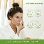 Bambaw, Wiederverwendbare Wattepads mit 2 Aufbewahrungs und Waschbeutel – Bild 2