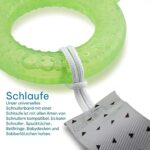 Enovoe Schnullerclip von, 6er Pack Schnullerclips, Stylischer Beissring Schnullerhalter für Baby Jungen und Mädchen – Bild 6