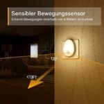 Lyridz Nachtlicht Steckdose mit Bewegungsmelder, strahlend hell Plug-in Nachtlicht dimmbar, Smart Warmweisses LED-Licht mit einstellbarer Helligkeit für Kinder Schlafzimmer Küche Flur2 Stück – Bild 5