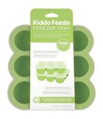 KIDDO FEEDO, Die original Gefrierform mit Silikondeckel zum Einfrieren von Muttermilch in handlichen Portionen, 9 x 75ml, BPA-frei, Gratis eBook mit Rezepten – Bild 8