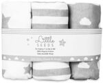 Pucksack Baby 0-6 Monate – 3er Set Pucktuch aus 100% Baumwolle – Bild 3