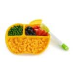 Munchkin Tellerchen in Apfelform, 3er-Pack, Wiederverwendbar. Wiederverwendbar – Bild 3