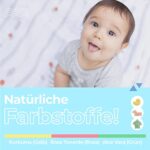 myHomeBody Konjac Badeschwamm für Babys, Natürliche Badeschwamm, Badeschwamm, Badezeit für Kleinkinder, natürlicher und sicherer Konjac, 3 Stück – Bild 5