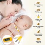 PewinGo Babypflege Set, Baby Pflegeset Neugeborenen Babypflegezubehör, 10-teiliges Nagelpflegeset für Sicherheitsschneider, Kinderbetreuungsset für Säuglinge Neugeborene, Gelb – Bild 6