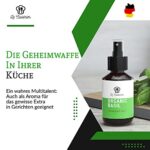 LE CUISINIER 100% Reines Basilikum Extrakt als Sprüh Alternative zu Basilikumöl oder Hair Growth Serum - für dünne Haare und bei Haarausfall kann es das Haarwachstum beschleunigen, Haarserum - 100ml – Bild 3